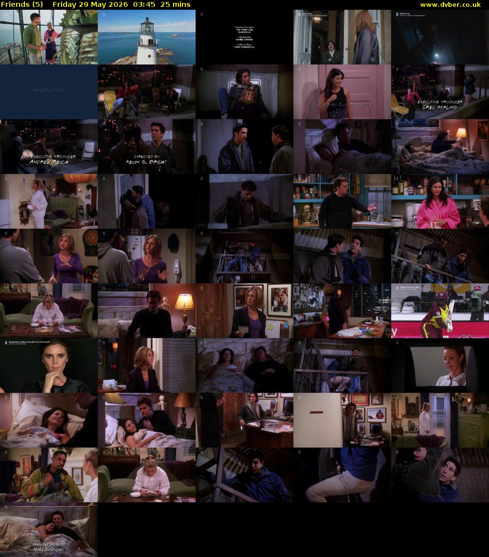 Friends (5) Friday 29 May 2026 03:45 - 04:10