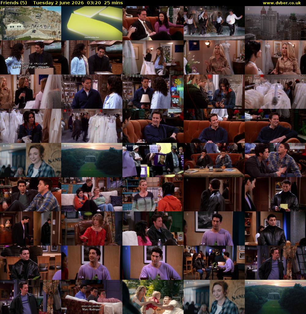 Friends (5) Tuesday 2 June 2026 03:20 - 03:45
