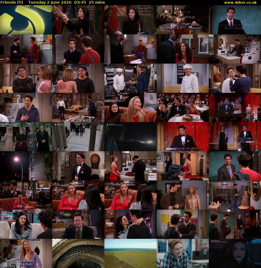 Friends (5) Tuesday 2 June 2026 03:45 - 04:10