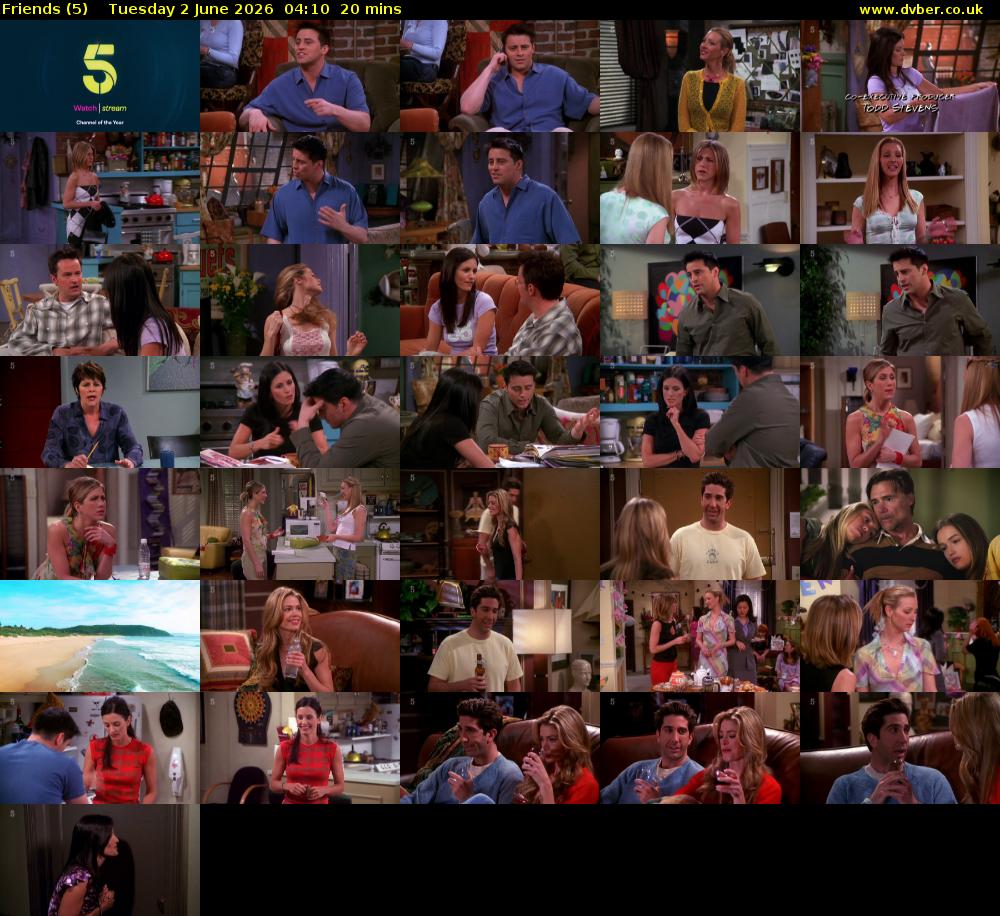 Friends (5) Tuesday 2 June 2026 04:10 - 04:30