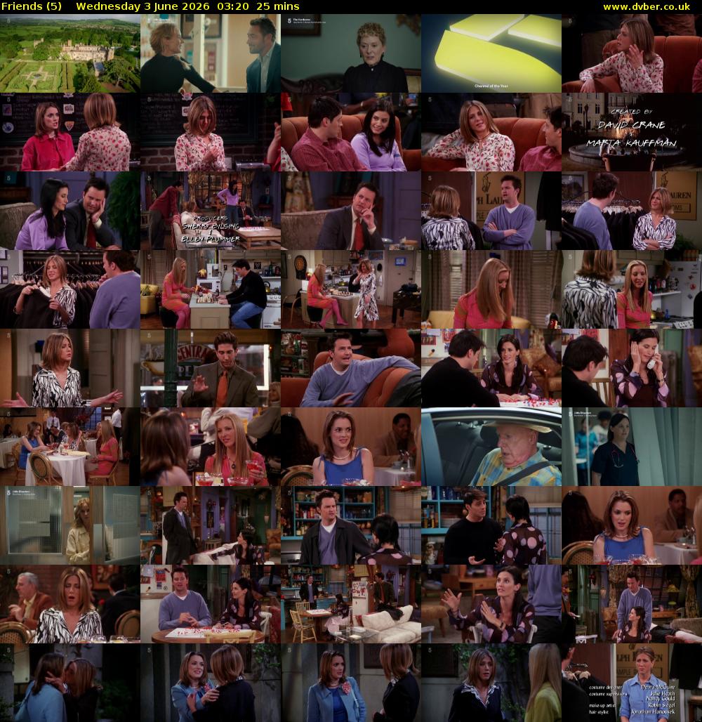 Friends (5) Wednesday 3 June 2026 03:20 - 03:45