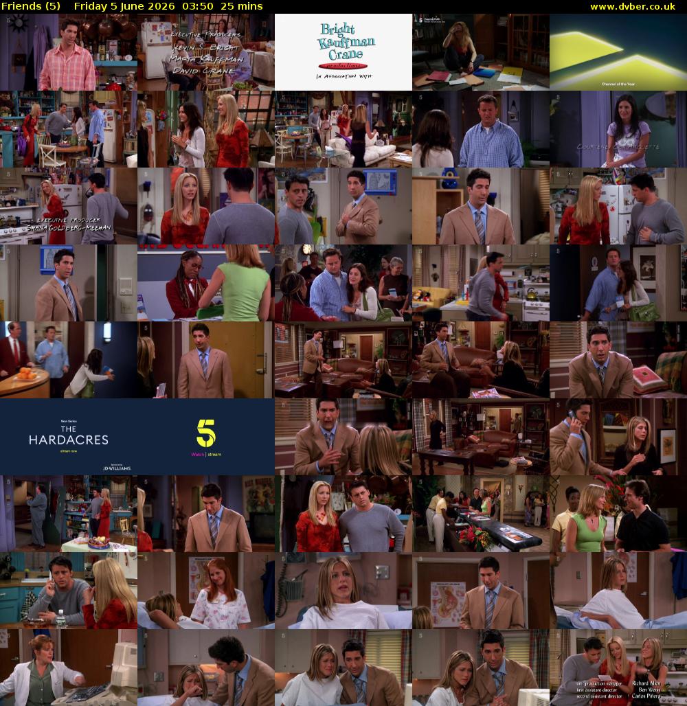 Friends (5) Friday 5 June 2026 03:50 - 04:15
