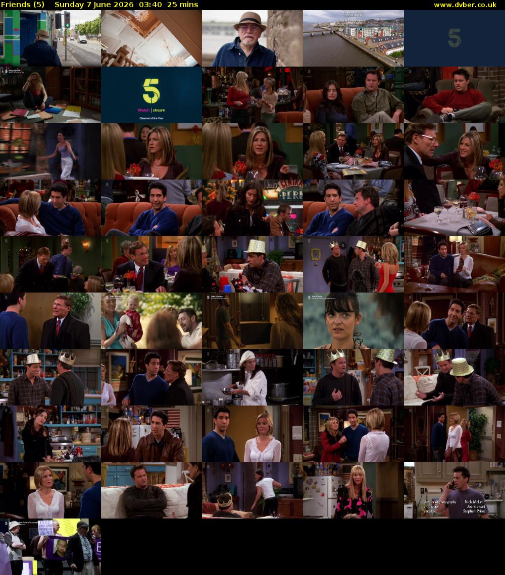 Friends (5) Sunday 7 June 2026 03:40 - 04:05