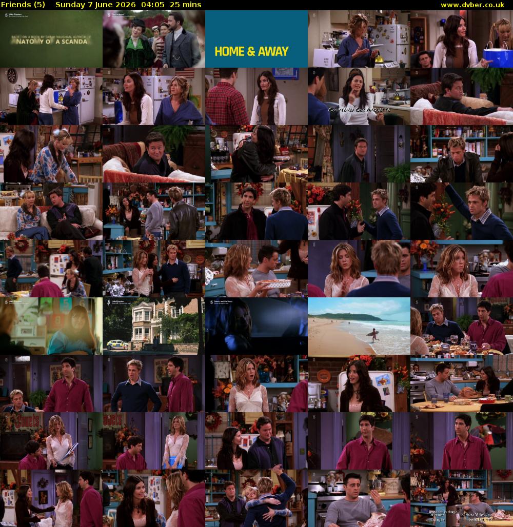 Friends (5) Sunday 7 June 2026 04:05 - 04:30