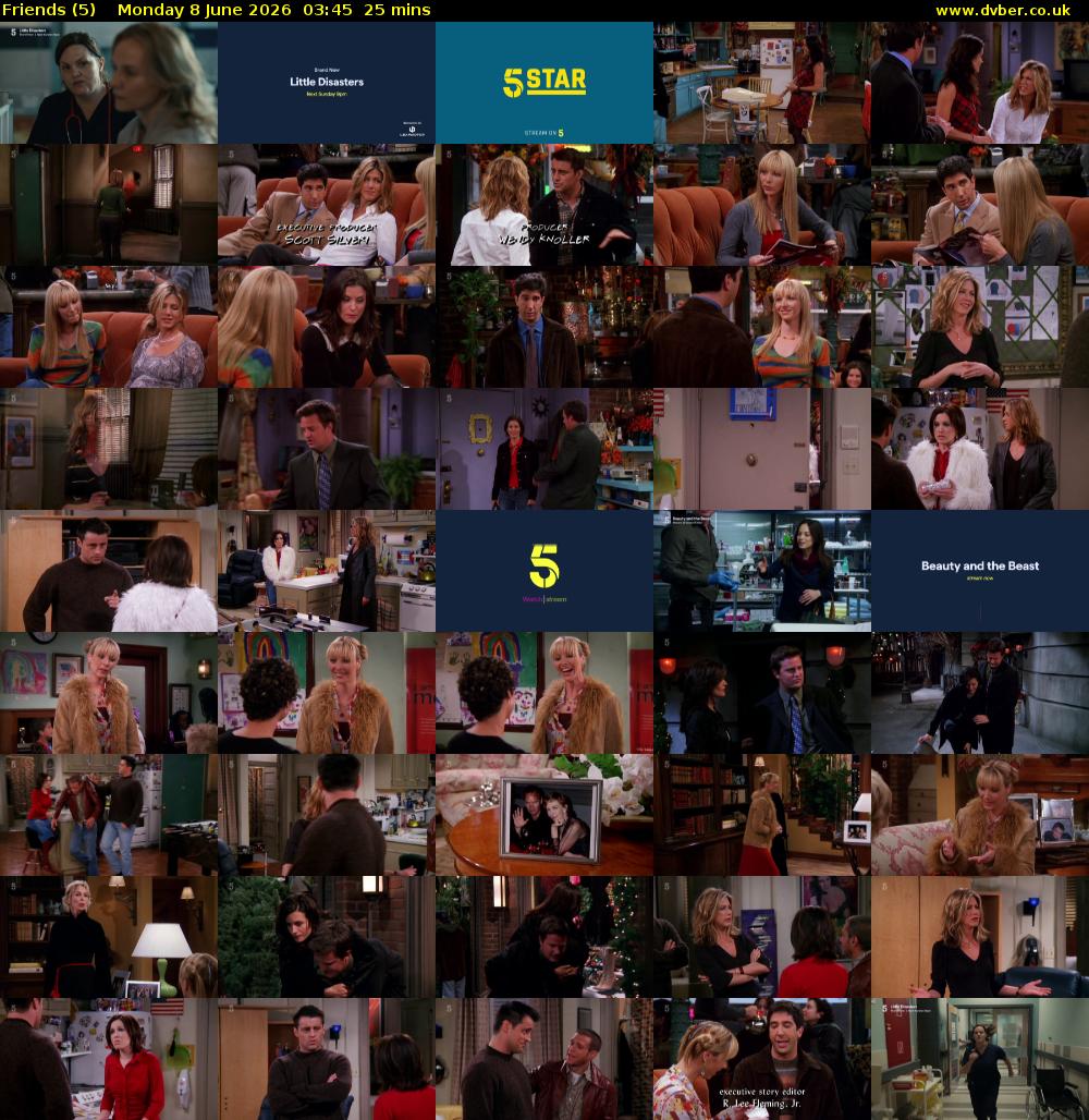 Friends (5) Monday 8 June 2026 03:45 - 04:10