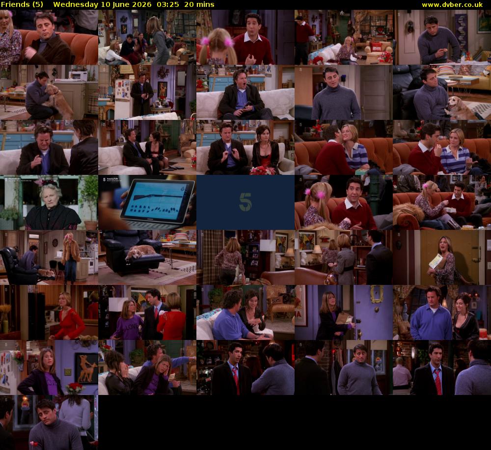 Friends (5) Wednesday 10 June 2026 03:25 - 03:45