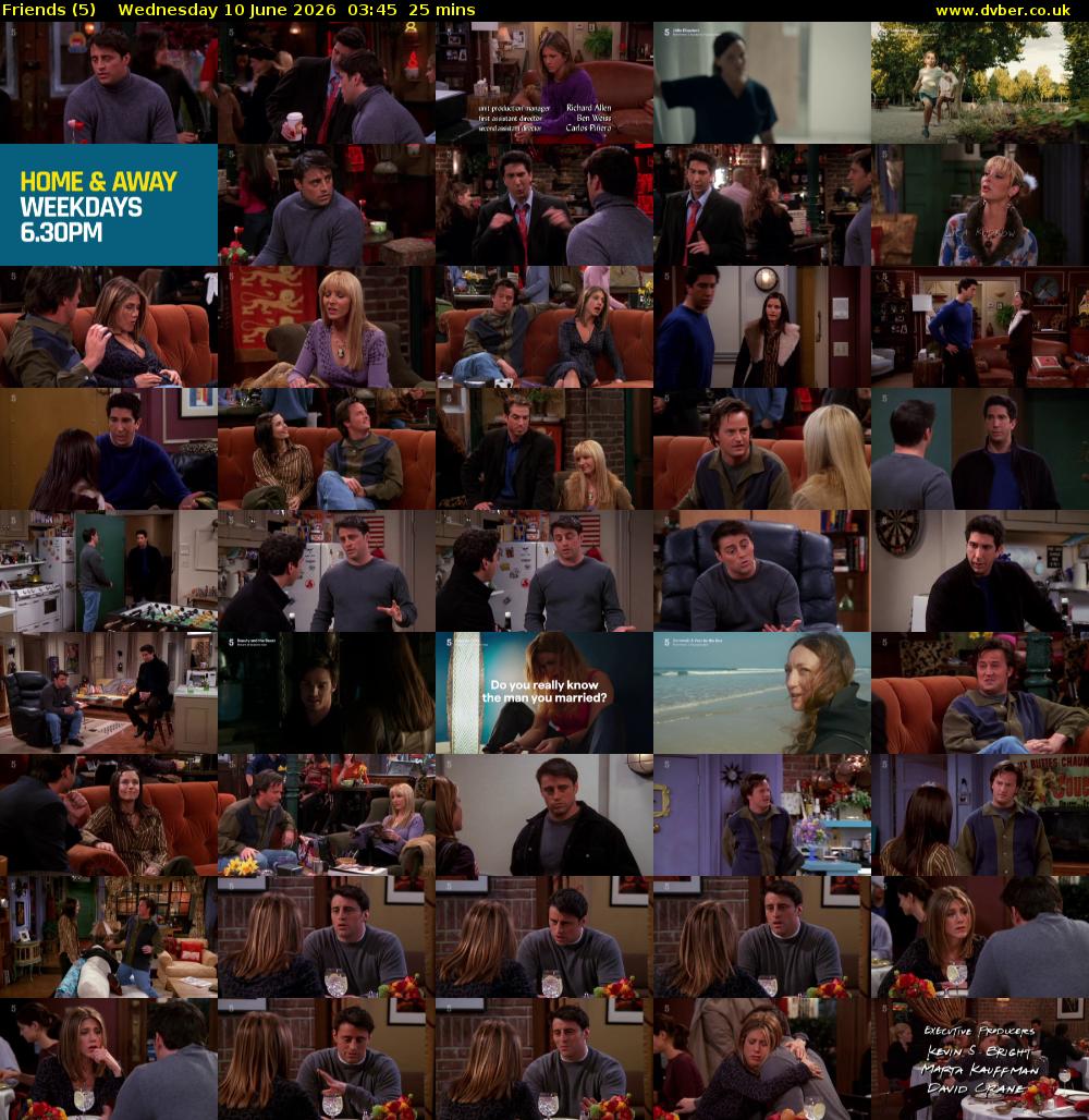Friends (5) Wednesday 10 June 2026 03:45 - 04:10