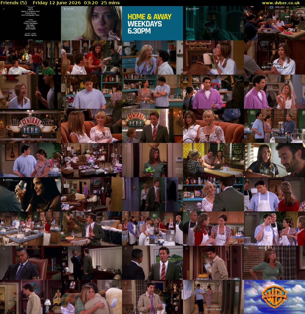 Friends (5) Friday 12 June 2026 03:20 - 03:45
