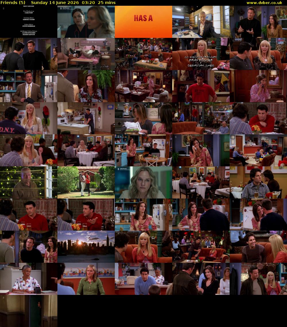 Friends (5) Sunday 14 June 2026 03:20 - 03:45