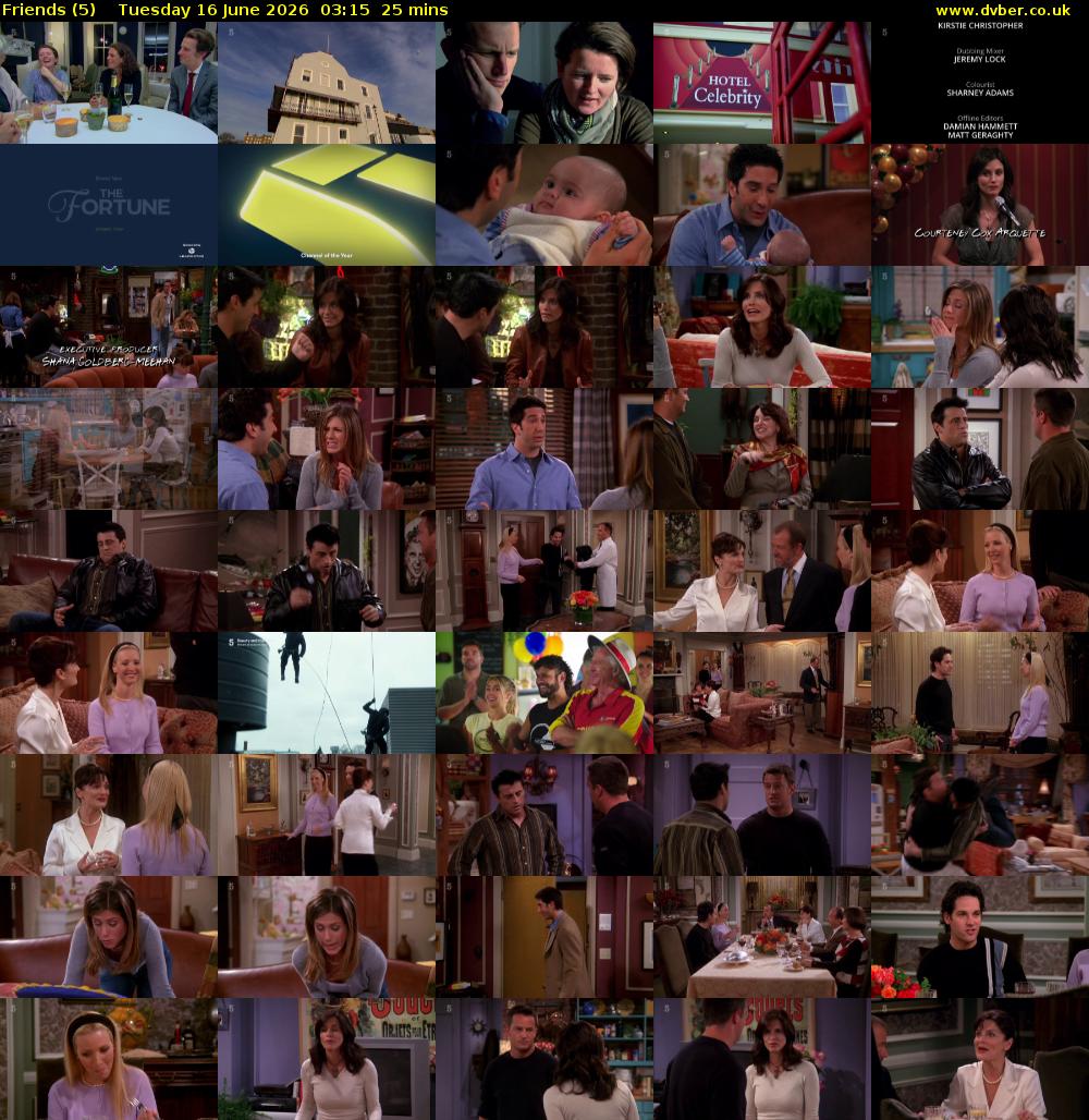Friends (5) Tuesday 16 June 2026 03:15 - 03:40