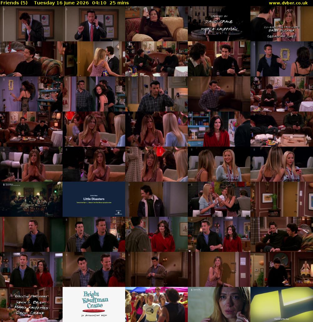 Friends (5) Tuesday 16 June 2026 04:10 - 04:35