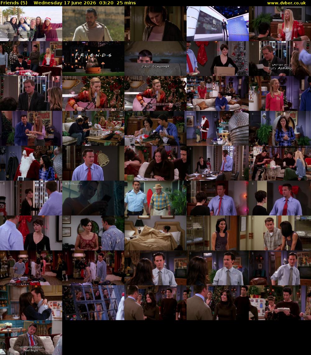 Friends (5) Wednesday 17 June 2026 03:20 - 03:45