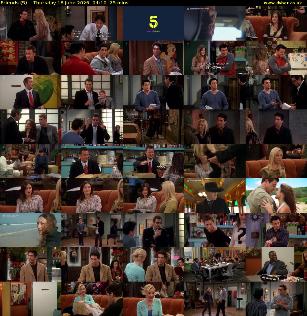 Friends (5) Thursday 18 June 2026 04:10 - 04:35