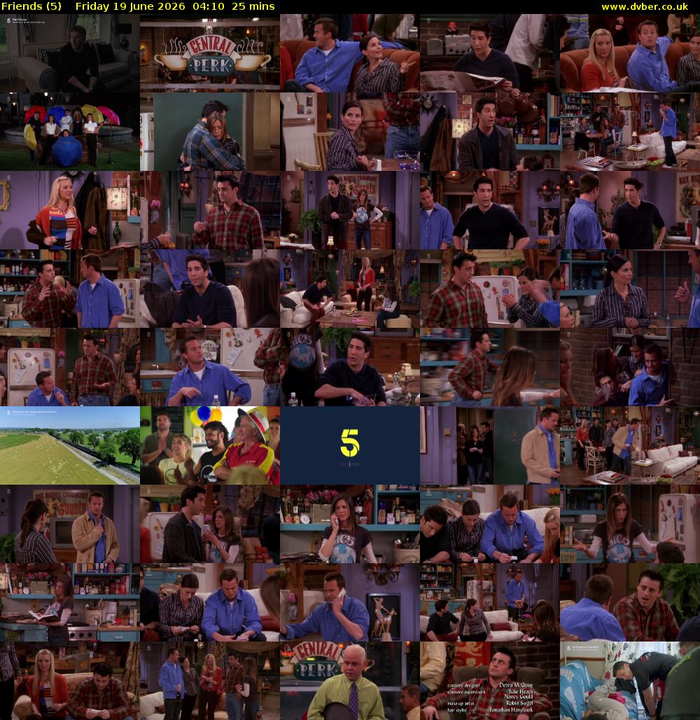 Friends (5) Friday 19 June 2026 04:10 - 04:35