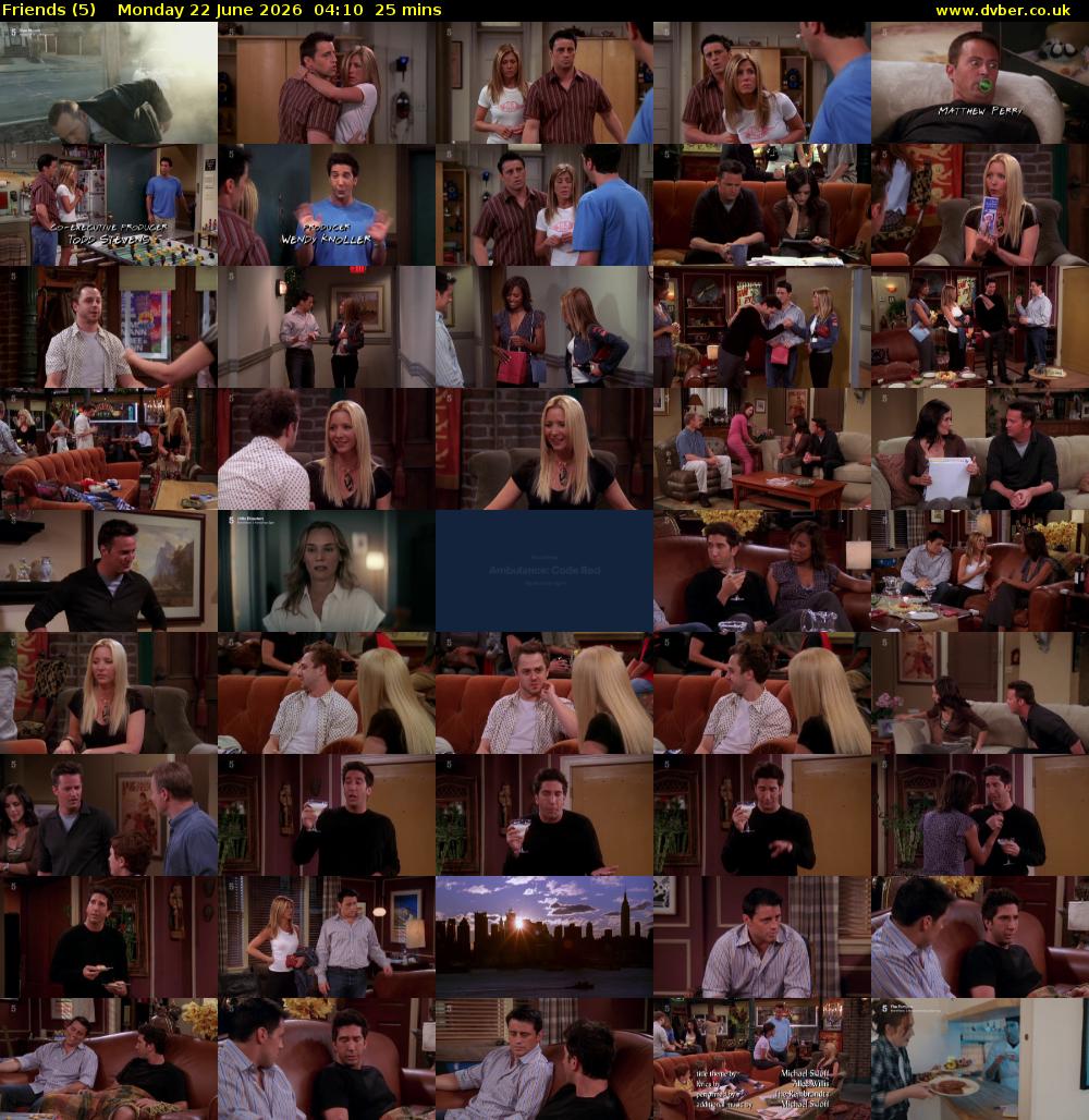 Friends (5) Monday 22 June 2026 04:10 - 04:35
