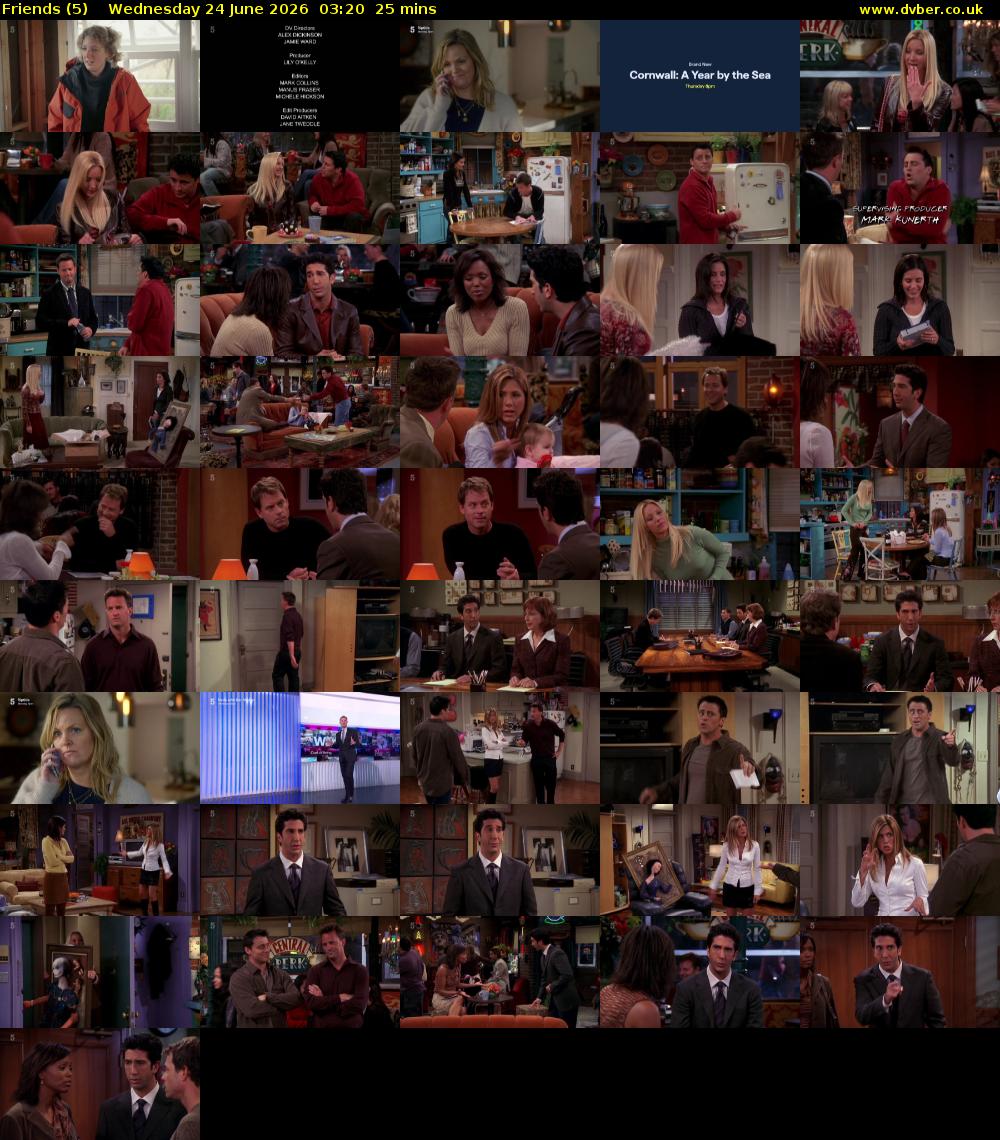 Friends (5) Wednesday 24 June 2026 03:20 - 03:45