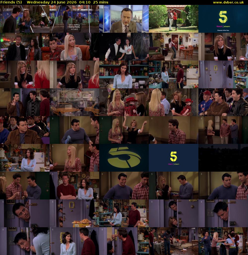 Friends (5) Wednesday 24 June 2026 04:10 - 04:35