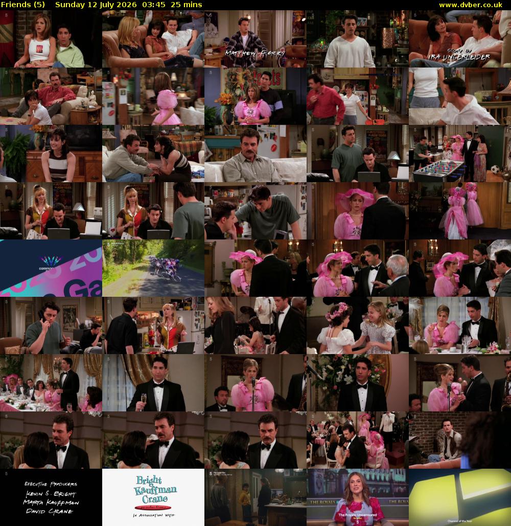 Friends (5) Sunday 12 July 2026 03:45 - 04:10