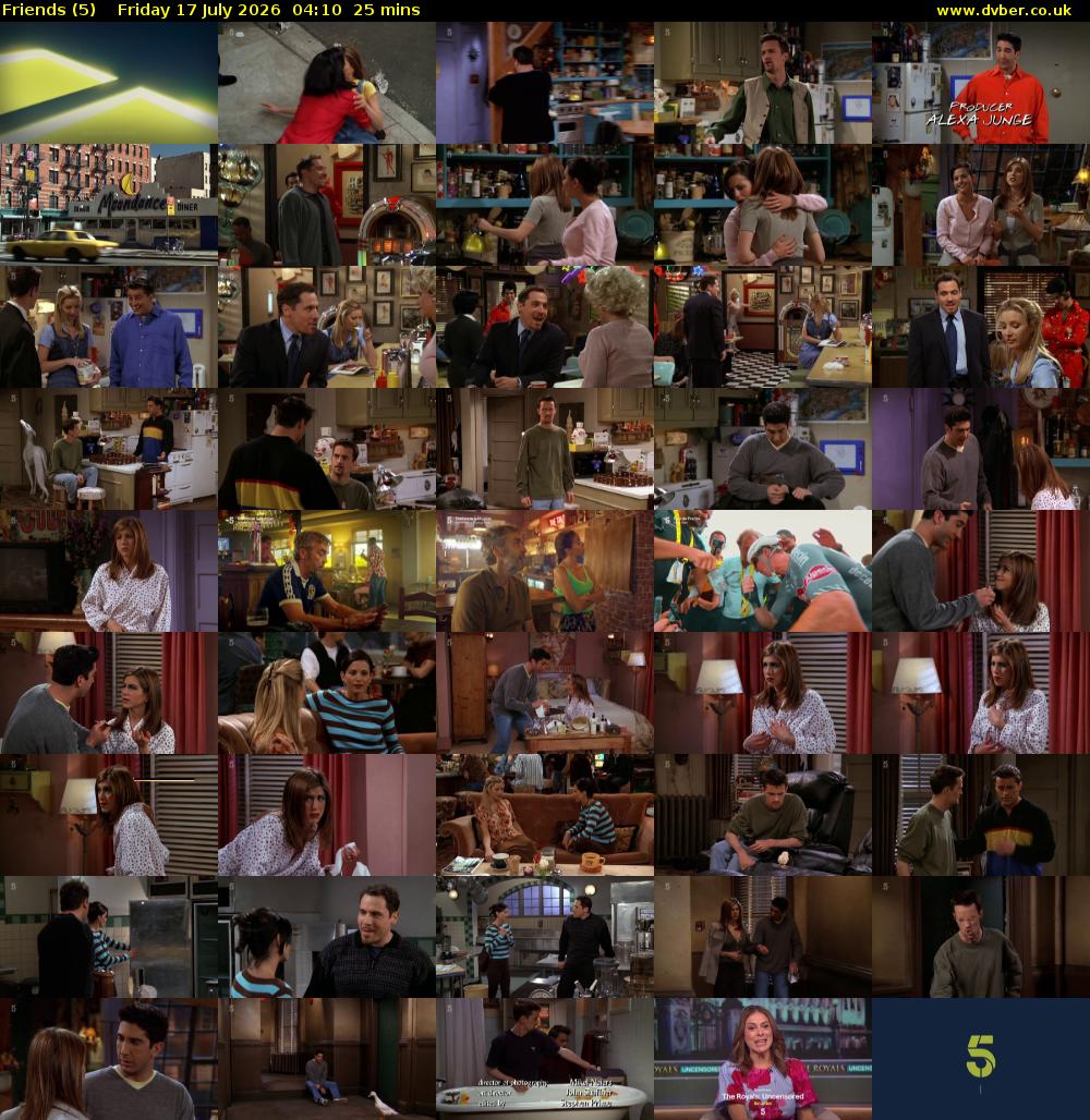 Friends (5) Friday 17 July 2026 04:10 - 04:35