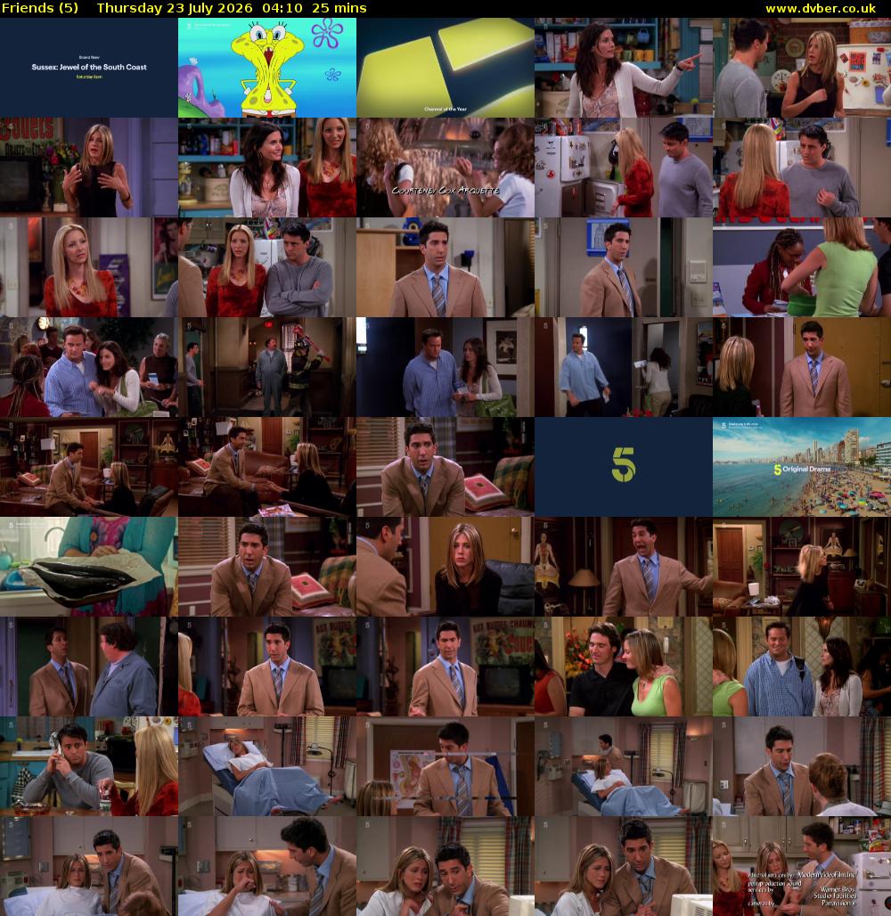 Friends (5) Thursday 23 July 2026 04:10 - 04:35