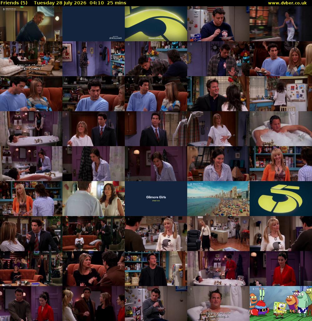 Friends (5) Tuesday 28 July 2026 04:10 - 04:35