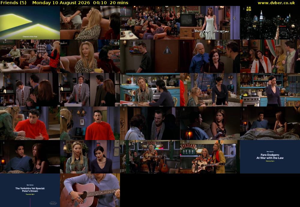 Friends (5) Monday 10 August 2026 04:10 - 04:30