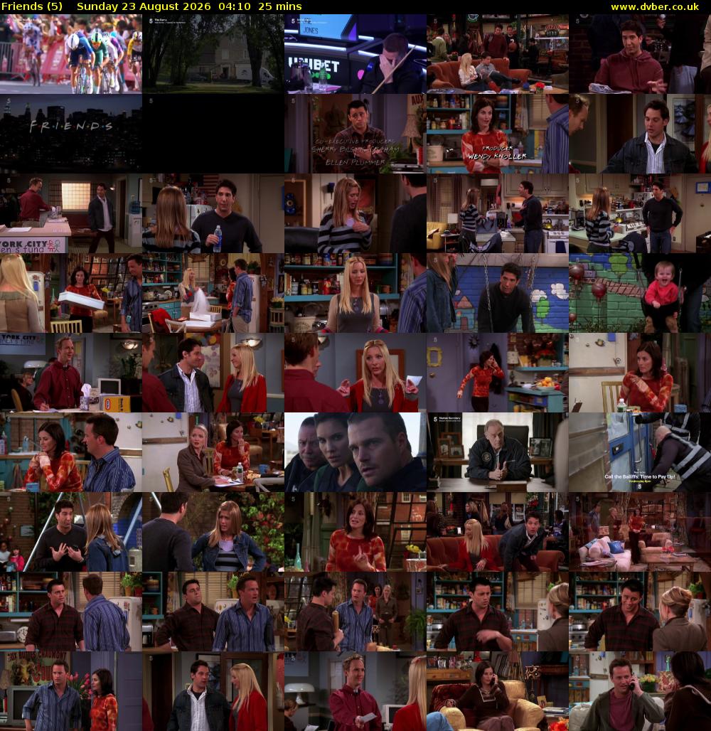 Friends (5) Sunday 23 August 2026 04:10 - 04:35