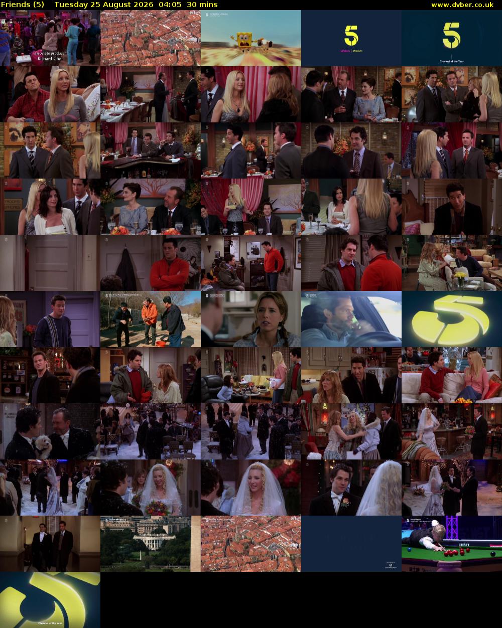 Friends (5) Tuesday 25 August 2026 04:05 - 04:35