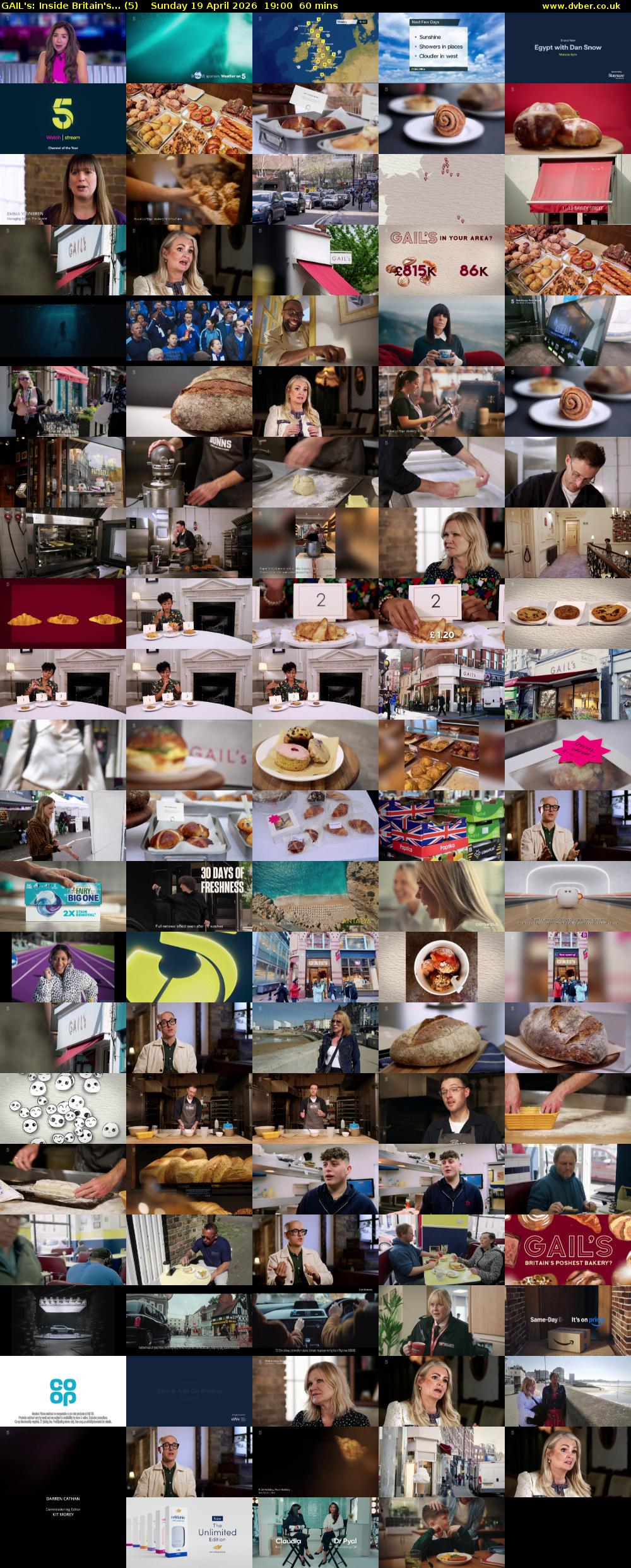 GAIL's: Inside Britain's... (5) Sunday 19 April 2026 19:00 - 20:00