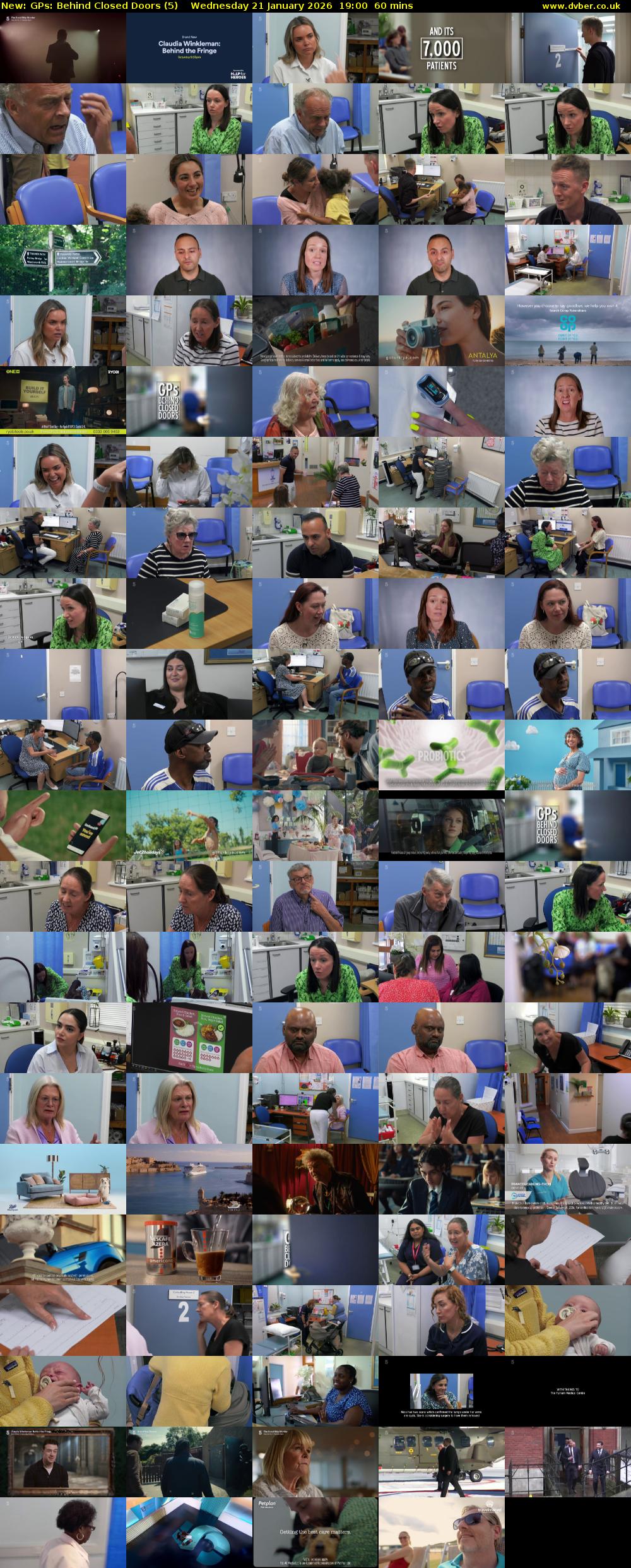 GPs: Behind Closed Doors (5) Wednesday 21 January 2026 19:00 - 20:00