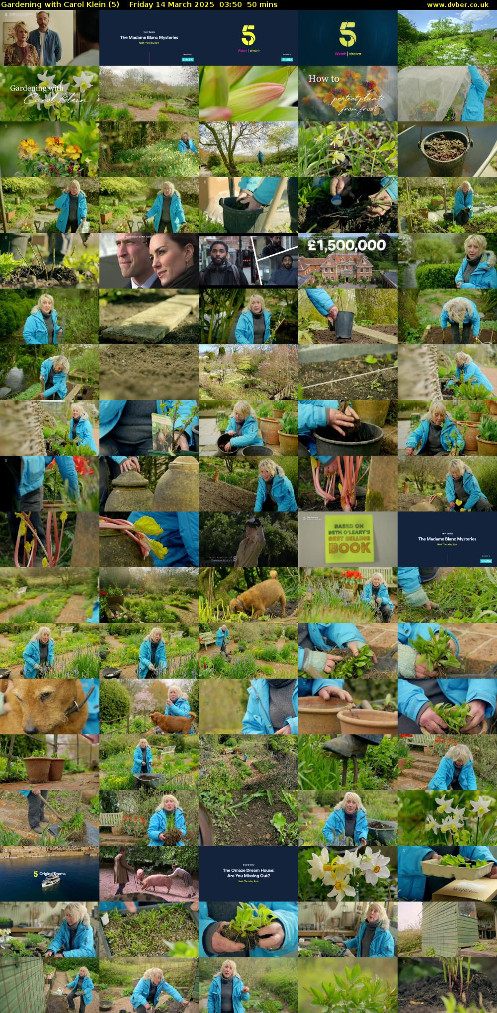 Gardening with Carol Klein (5) Friday 14 March 2025 03:50 - 04:40