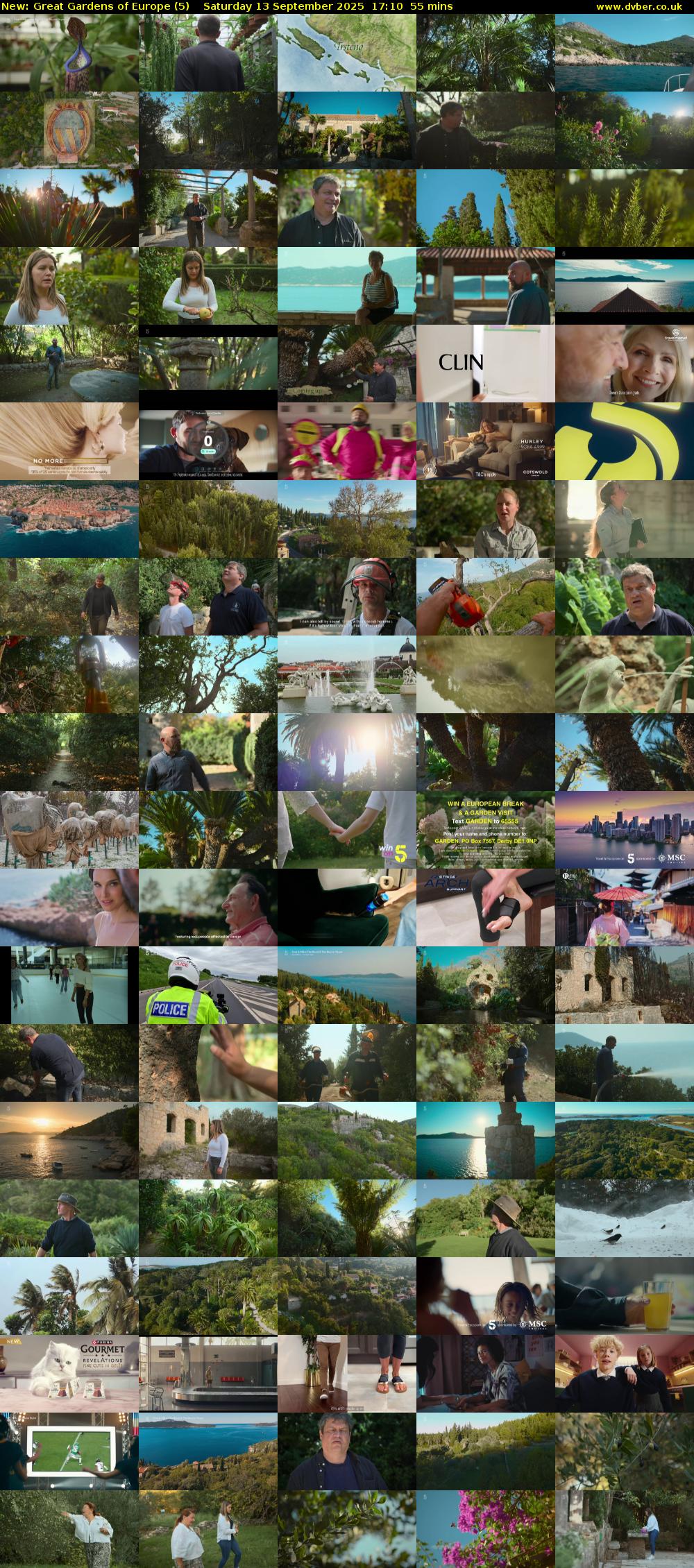 Great Gardens of Europe (5) Saturday 13 September 2025 17:10 - 18:05