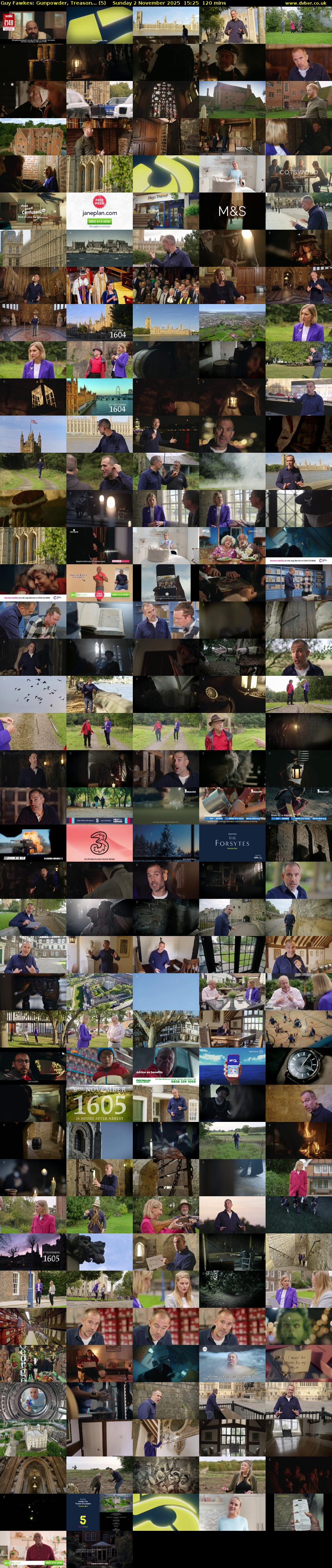 Guy Fawkes: Gunpowder, Treason... (5) Sunday 2 November 2025 15:25 - 17:25