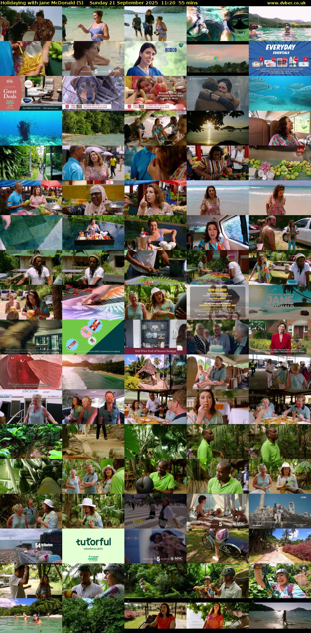 Holidaying with Jane McDonald (5) Sunday 21 September 2025 11:20 - 12:15