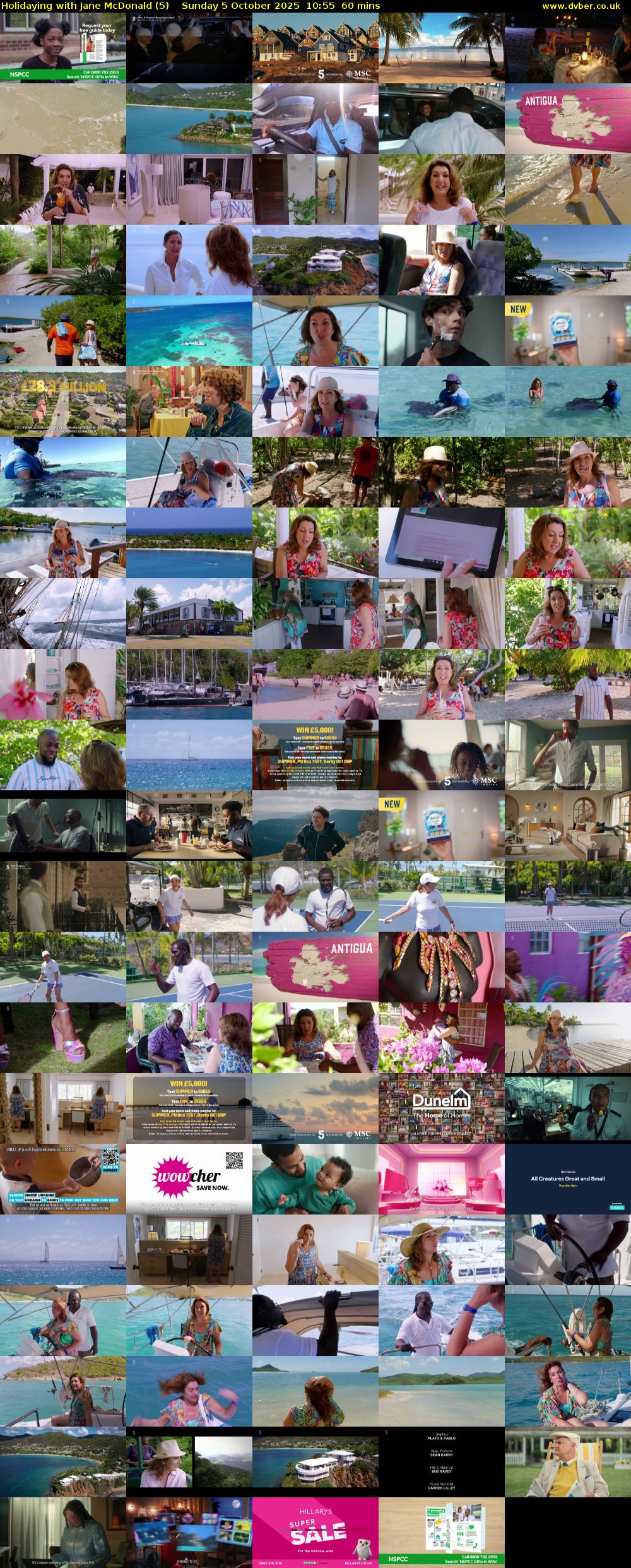 Holidaying with Jane McDonald (5) Sunday 5 October 2025 10:55 - 11:55