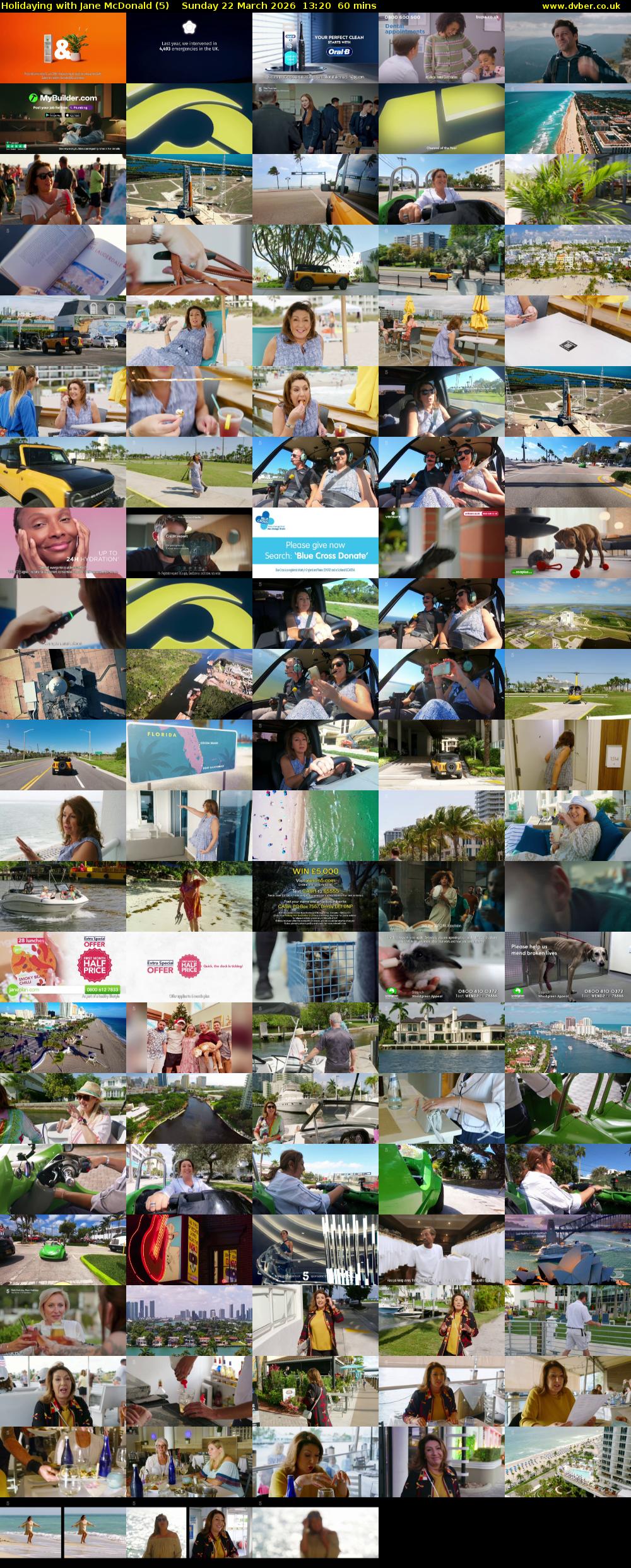 Holidaying with Jane McDonald (5) Sunday 22 March 2026 13:20 - 14:20