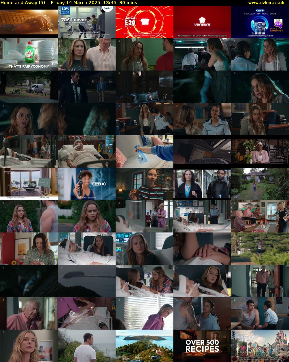 Home and Away (5) Friday 14 March 2025 13:45 - 14:15
