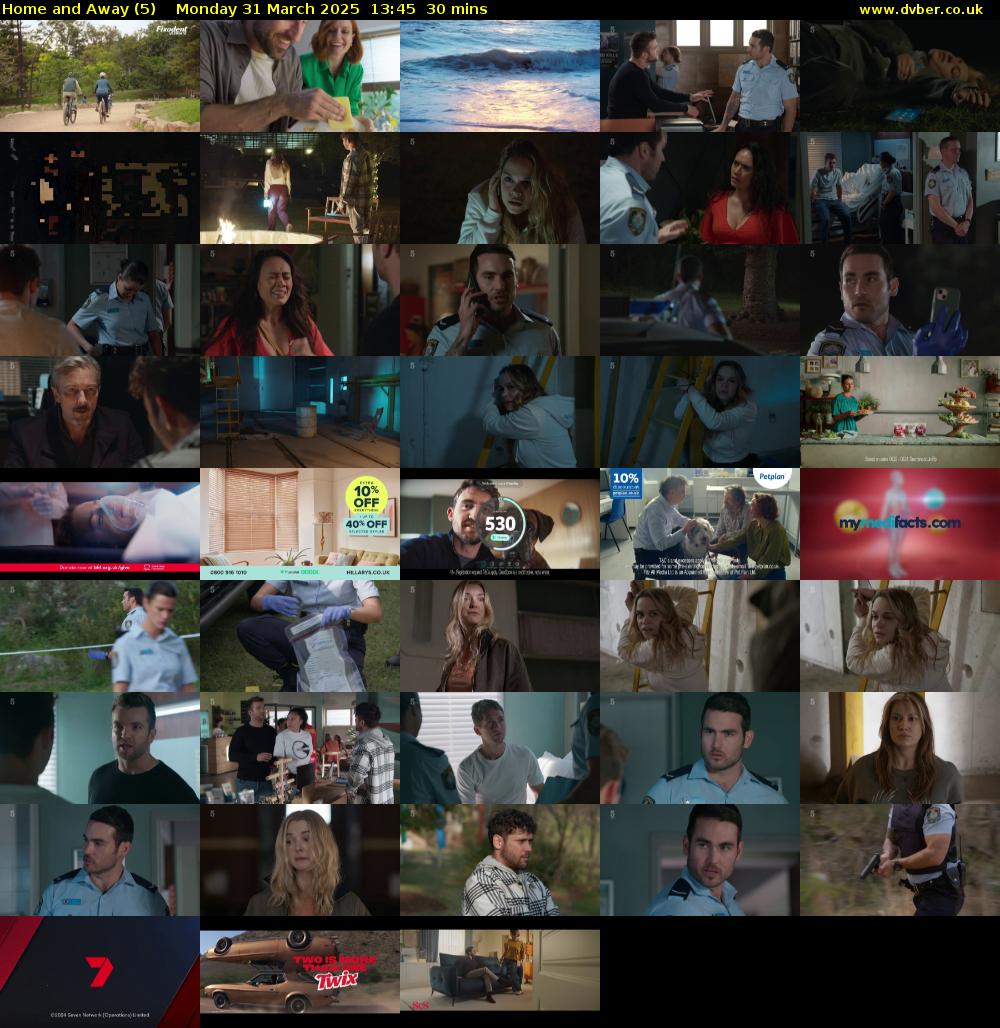 Home and Away (5) Monday 31 March 2025 13:45 - 14:15