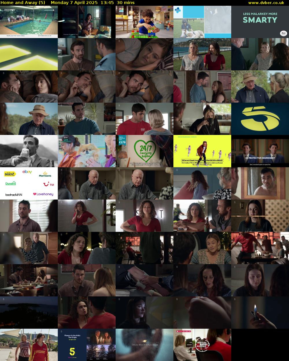 Home and Away (5) Monday 7 April 2025 13:45 - 14:15