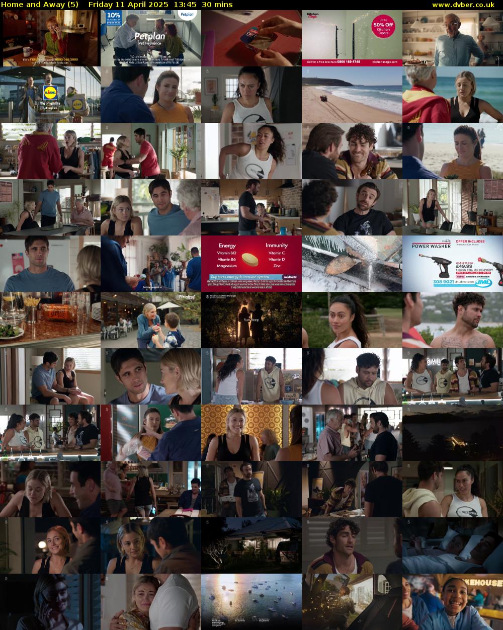 Home and Away (5) Friday 11 April 2025 13:45 - 14:15