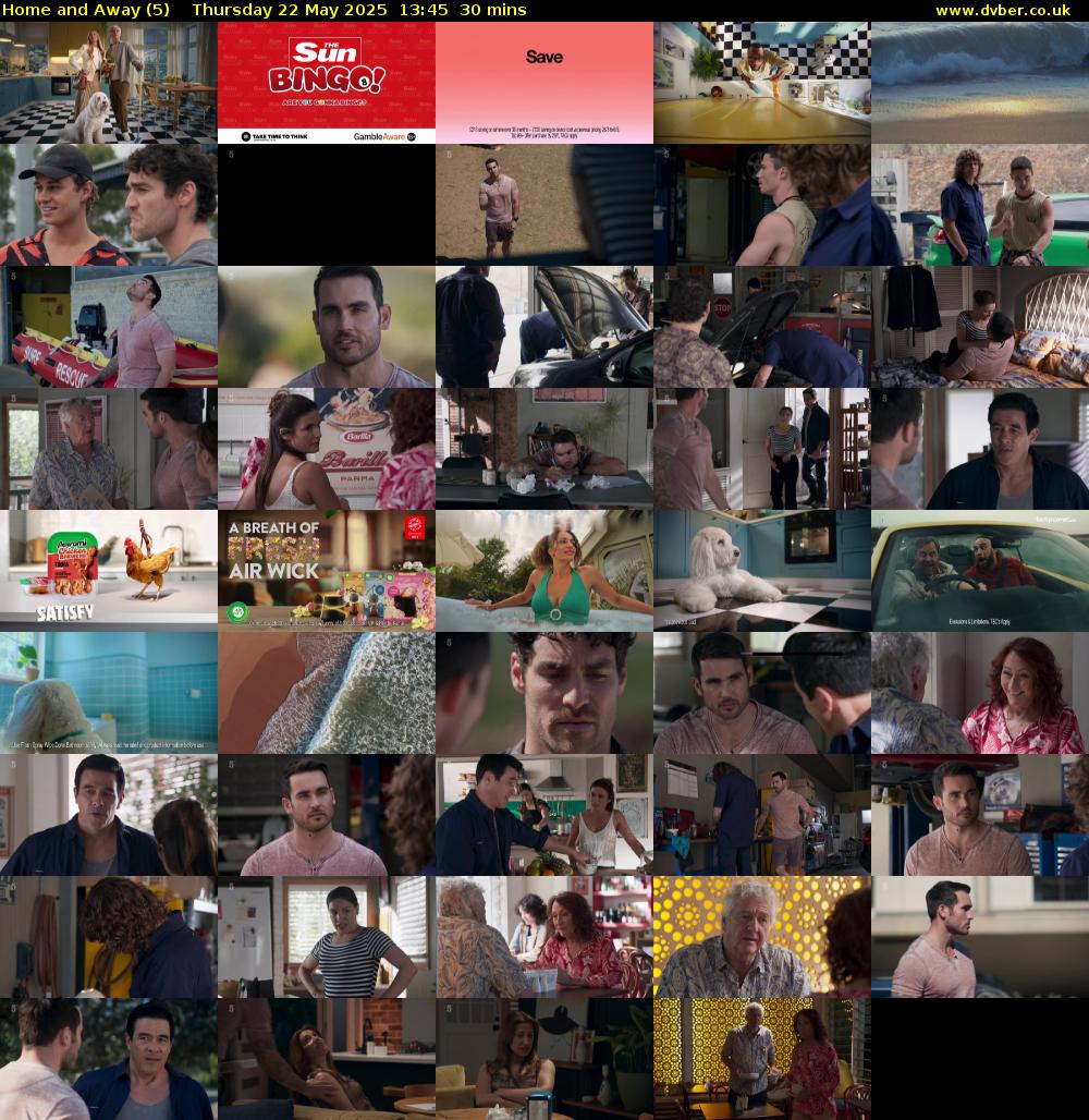 Home and Away (5) Thursday 22 May 2025 13:45 - 14:15
