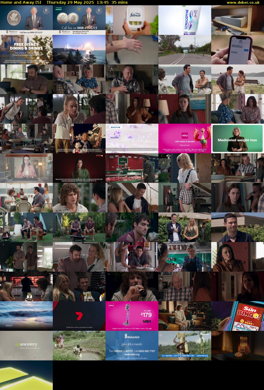 Home and Away (5) Thursday 29 May 2025 13:45 - 14:20