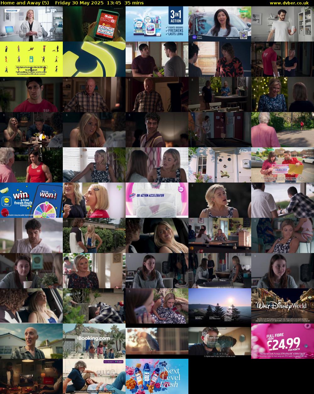 Home and Away (5) Friday 30 May 2025 13:45 - 14:20