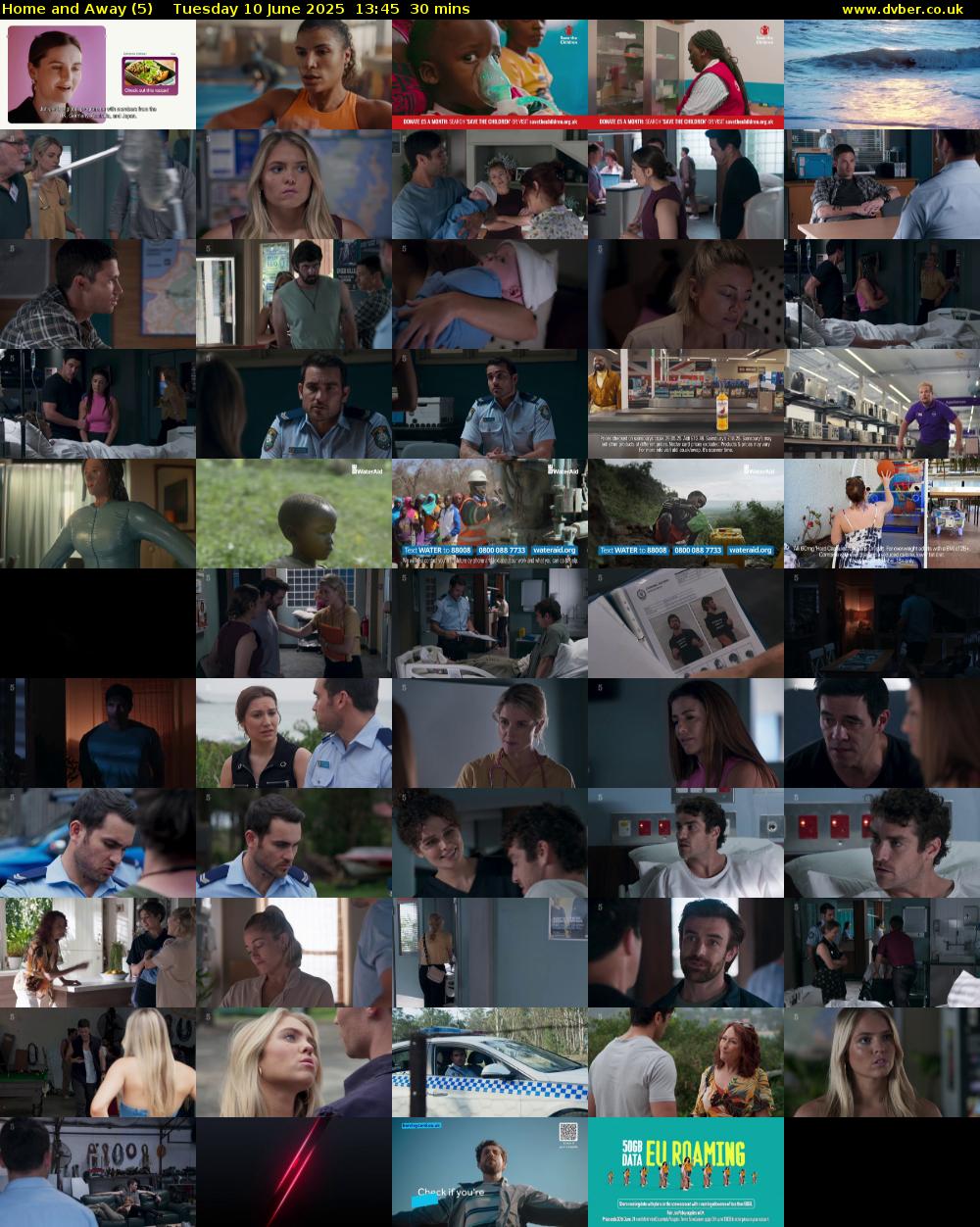 Home and Away (5) Tuesday 10 June 2025 13:45 - 14:15