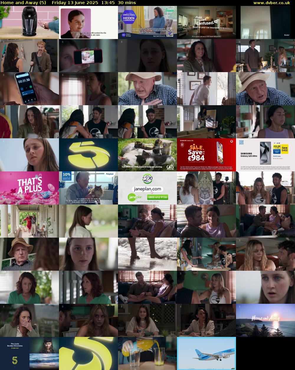 Home and Away (5) Friday 13 June 2025 13:45 - 14:15