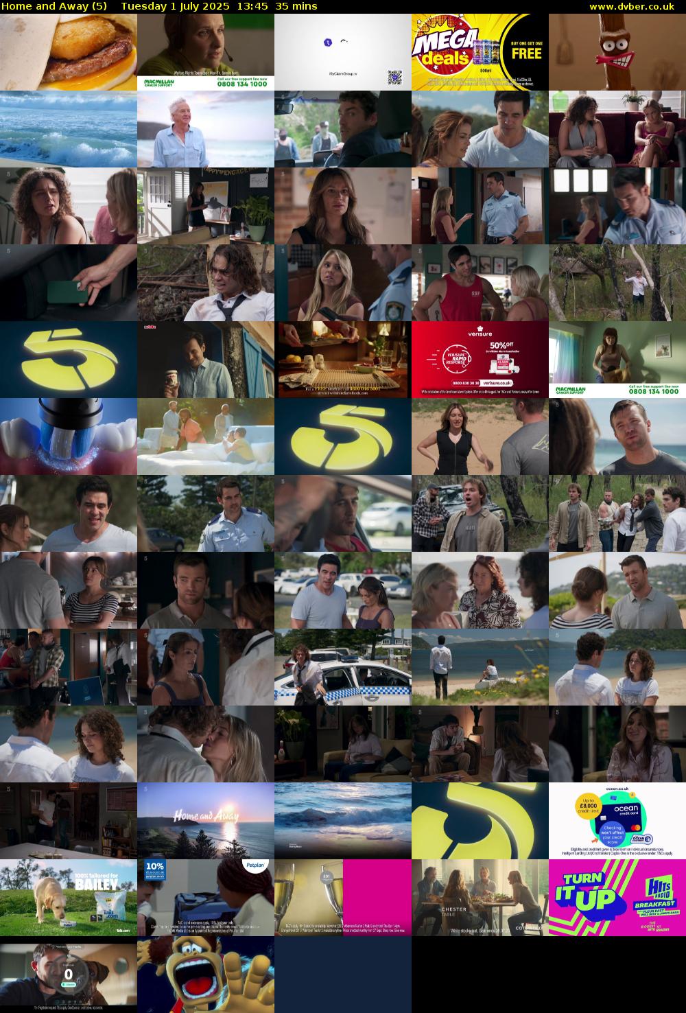 Home and Away (5) Tuesday 1 July 2025 13:45 - 14:20