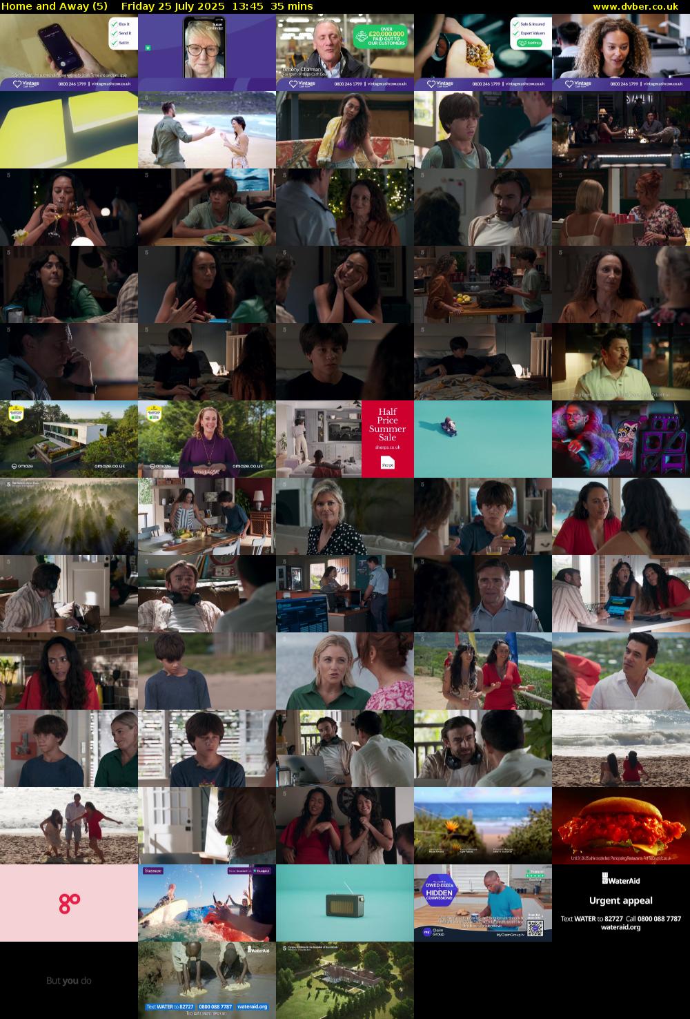 Home and Away (5) Friday 25 July 2025 13:45 - 14:20