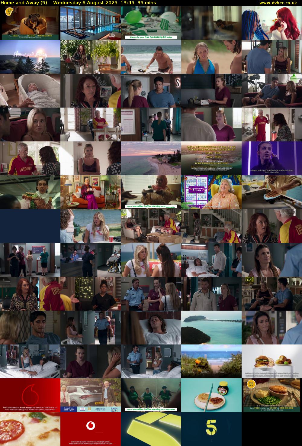 Home and Away (5) Wednesday 6 August 2025 13:45 - 14:20