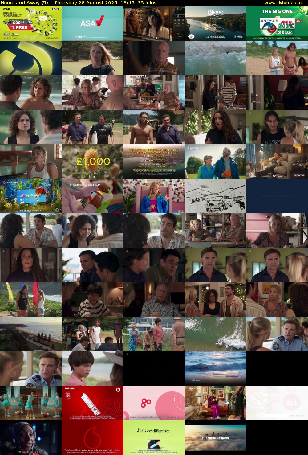 Home and Away (5) Thursday 28 August 2025 13:45 - 14:20