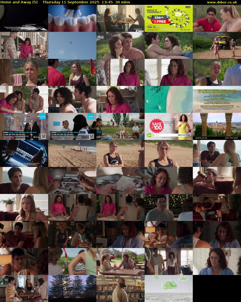 Home and Away (5) Thursday 11 September 2025 13:45 - 14:15